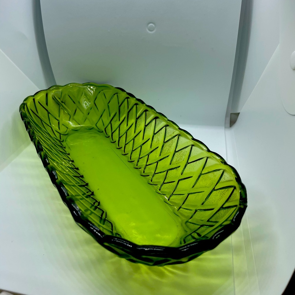 Vintage Depression Glass Bowl